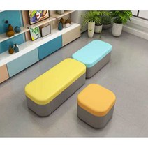 등받이 없는 쇼파 1인 2인 유치원 학원 로비 병원, 조합 2