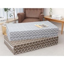 SEJEL.F (세젤에프) 3단 면 접이식 매트리스 HR스펀지 원룸 자취 싱글 가성비 매트리스 벌집 7.5CM, 벌집 _ 브라운