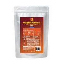 레드벨티켓 떡볶이 소스 1kg + 시식용 샘플 맛없으면 반품, 레드벨티켓떡볶이소스1kg보통맛+시식용50g