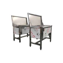 전기식 국 보온 운반카 이동식 배식카 병원 밥차 스텐, 상세이페이지 참고, 뚜껑달린 싱글  x 수저통