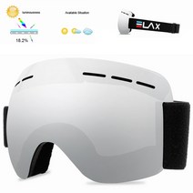 남자 여성 스포츠마스크 서핑마스크 빠지마스크 ELAX BRAN 스키 고글 스노우 스노우 보드 빅 마스크 스키 안경 여성 남성 스노우 모빌 안경 겨울 스포츠 스키 구글 61, EA4