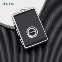 새로운 TPU 자동차 원격 키 케이스 커버 셸 볼보 XC40 S60 S90 V60 V90 T5 T6 T8 보호대 Fob 키리스 액세, 01 Black