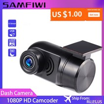 차량 블랙박스 채널 1 2 후방 카메라자동차 DVR 대시 캠 USB dvr 카메라 미니 휴대용 HD 나이트 비전 캠, 03 아무도