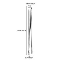 스테인레스 스틸 바베큐 클립 한국 음식 집게 다기능 야외 굽고 스테이크 클램프 베이킹 바베큐 도구 주방 액세서리, 협력사, l