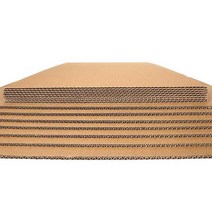 판골판지 두꺼운 골판지 미술 박스 종이 하드 5겹, 5겹 (두께 4mm) 50X50cm(10장)
