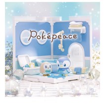 포켓몬스터 포켓피스 하우스 시리즈 포켓몬 피규어 바스룸 (팽도리 나몰빼미)