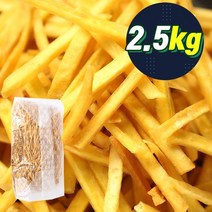 웰빙코리아 고구마스틱 2.5kg, 1박스