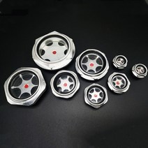 엔진오일 석션기 오일 주입기 캠핑 5pc 오일 레벨 시력 유리 스크류 인 알루미늄 합금 수량 observer 창 공, 13 60X 2  1pc