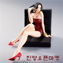 진양오픈마켓 차량용 피규어 장식품 루피와 소녀, 19, 1개