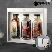 [자연식탁]월하주향 담금주 명절선물세트 2호(담금주3병 오디 복분자 야관문), 단품, 단품