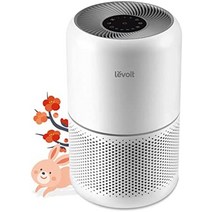 이동식 집진기 레보이트 코어 300 공기청정기 화이트 355.8평방피트 106.8평방피트 꽃가루 차단 이중 여과 작은 꽃가루 바이러스 제거 탈취 공기청정기 탁상용 먼지 강력 집, 표준 흰색