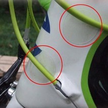 자전거 프레임 도색 도장 보호필름 마찰부 보호스티커