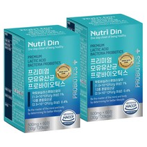뉴트리딘 프리미엄 모유유산균 프로바이오틱스, 60정, 2개