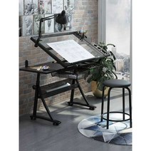 드로잉책상 제도용 각도조절 그림 도면 작업대, G
