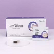 인디닥터 슬립쿨쿨 수면 숙면 굿나잇디퍼 700mg x 2정 x 30포 테아닌 엽산, 1box