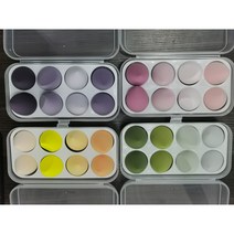 city sky 메이크업 물방울 퍼프 8P+케이스세트, 8개, 퍼플