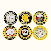 칩프로텍터 E 칩키퍼 카드 골드 메탈 골프 볼마커 홀덤 카지노용품, 5번(CP007)