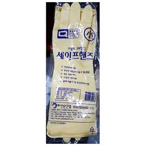 고무장갑(백색 소 세이프 )X2/대한도매물류 /도우리쇼, 고무장갑(백색 소 세이프 )X2