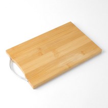 나무도마 30X20 자연나무도마 핸들도마