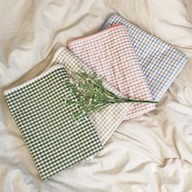 4겹 체크 생리 방수 패드 침대 월경 매트 깔개, 2. 핑크