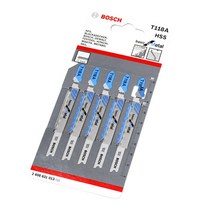 보쉬 BOSCH 직소날 금속용 118A 직쏘날 5개입, 5개