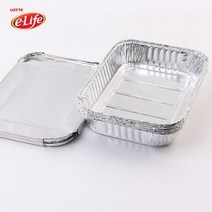 (주)롯데알미늄 롯데 은박도시락 5P 김밥도시락 김밥도시락호일 / (포장용은박도시락/은박용기/일회용용기/일회용기 추천), 상세페이지 참조, 상세페이지 참조