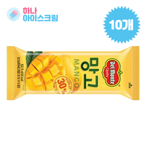 롯데푸드 델몬트 망고 10개 아이스크림, 75ml