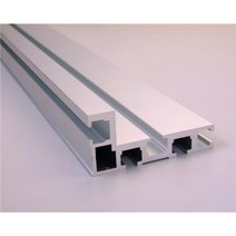톱다이 테이블쏘 600mm/800mm 알루미늄 프로파일 75mm 높이 T-트랙 목공 작업대 DIY 수정, 800mm