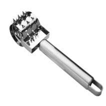Mincer 고기 Tenderizer 롤러 스테인레스 스틸 롤링 해머 바늘 조미료 스틱 스테이크 치킨 돼지 고기 쇠고기 주방 가제트, MULTI, 하나