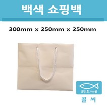 (주) 콜씨 백색쇼핑백, 200개