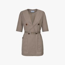 아날도바시니 노카라일자핏린넨혼방자켓 AT05JK41M