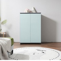 예쁜 아기행거 유아 아이방옷장 주니어장 베이비수납장 애기서랍장 낮은장, 핑크그레이