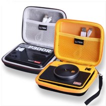 코닥 미니샷 레트로3 Kodak 즉석 폴라로이드 카메라 파우치 플로라이드 하드 케이스 가방 Kodak mini shot 3, 옐로우