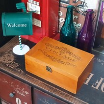 빈티지박스 원목 수납함 우드박스