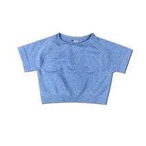 피트니스 레깅스 + 브래지어 반바지 운동복 세트 5 피스 여성용 봉제선 없는 요가 의류 티셔츠 허리가, 13 Short sleeve