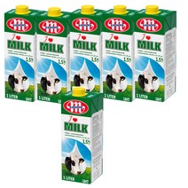 [믈레코비타] 아이러브밀크 저지방 멸균우유 1.5%, 6개, 1L