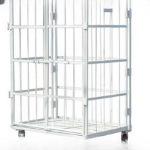 창고용 대형 대차 접이식 철제 카트 구루마 손수레 공장 물류 파렛트, 900x800x1700, 1개