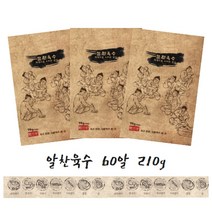 알찬육수 코인육수 60알 210g 해물육수