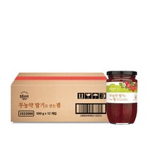 복음자리 무농약딸기잼 500g 1박스 (12입)
