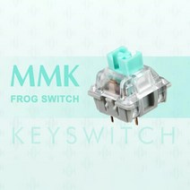MMK Frog V3 스위치 54g 트리거 힘 사용자 정의 기계식 키보드 3핀 투명 공장 Lubed momoka 게임 GK61, 한개옵션2, 10개, 한개옵션1