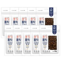 코기홀릭_오리 100g 10개묶음 강아지영양간식 애견 반