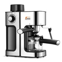 홈데코 커피머신 이탈리아 자동 커피 메이커 기계 반자동 스팀 펌프 압력 우유 거품 Cafetera 에스프레소 머신 주방홈카페가전가성비맛있는카페테리아, 01 Black_01 CN
