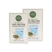 뿌리또 스탠딩지퍼백 22*23 10매입 2개