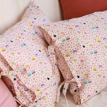 뽀로로 캐릭터천 벚꽃친구들 면20수평직원단 110소폭