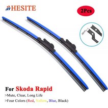HESITE 다채로운 Skoda Rapid NH1 NH3 Spaceback Liftback 2012 2013 2014 2016 2018 2019 2020 2021 2022 자동차, CHINA, Rapid 2012-Onward_Red-Black