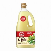 엄마손맛 집반찬 해표 콩기름 1.8L 집반찬 자취 식자재 대용량, 1개