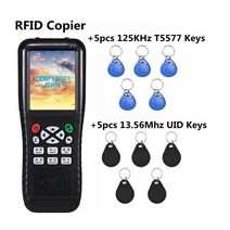 RFID 복사기 Frequency 125Khz 13.56MHZ RFID NFC IC 카드 복사 출퇴근기록기 아파트 도어락ICopy X100 앱, 04 Package C