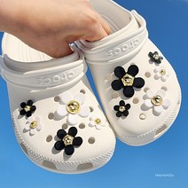 [하라미슈] 데이지 꽃밭 파츠 세트 (10pcs) 데이지꽃 가득한 예쁜 파츠 세트 신발꾸미기
