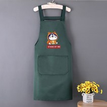 빅사이즈앞치마 미용실앞치마 브랜드 보육교사앞치마 비료 추가하고 뚱뚱한 사람 플러스 사이즈 허리 주방 가정용 안티 오일 맞춤형 로고 인쇄 늘리십시오, 비료를 더하고 스트랩을 늘리면 귀여운 고양이 올그