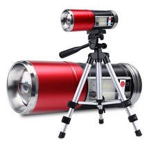 kailas led 밤낚시등 낚시등 블루 라이트 자광 손전등 낚시써치라이트 DYD04ZL, 낚시등 케이블 방수팩 배터리 받침대세트, 낚시등+케이블+방수팩+배터리+받침대세트